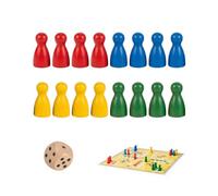 ZenoScope 1Set Completo con 16 Figuras 3D y 1 Dado | Clásico Familiar Interactivo para Niños y Adultos | Desarrolla Estrategia y Habilidades