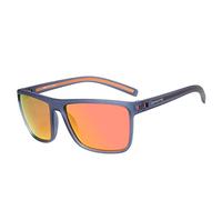 ZENOTTIC Gafas de sol polarizadas hombres luz TR90 marco UV400 protección cuadrado gafas de sol