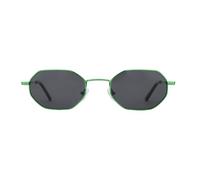 ZENOTTIC Gafas de sol polarizadas pequeñas y octagonales para mujeres y hombres Montura metálica retro en forma de rectángulo