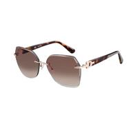 ZENOTTIC Gafas De Sol sin Marco De Gran Tamaño Mujer, Lentes de Gradiente Corte de Diamante Geométrico de Moda con Protección UV Fashion Shades