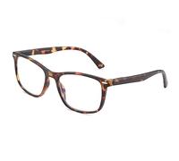 ZENOTTIC Lunettes Loupe Homme Anti-Lumière Bleue Lunettes de Lecture à Monture Rectangulaire Légère Filtre UV Protection Yeux avec étui à Lunettes Branches à Ressort x3,0