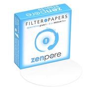 zenpore filtro de laboratorio de 7 cm, grado cualitativo estándar 1 - Flujo medio 70 mm (100 discos)