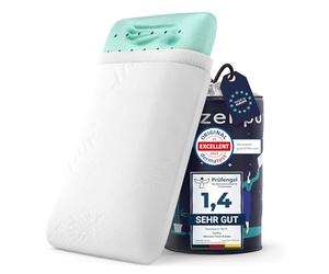 ZenPur Almohada Viscoelastica - Almohada Ortopédica con Funda de Bambú Fabricada en la EU - Almohada Cervical Ideal para Dormir de Lado y para una Alineación Óptima de Cuello, Hombros y Columna