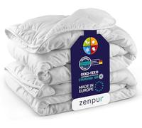 ZenPur - Edredón Premium 240 × 260 cm - Regala un sueño lujoso, fabricado en la UE, certificado Öko-Tex Standard 100, que combina calidad y elegancia