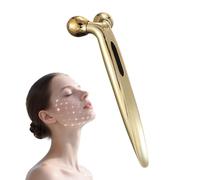 ZENQARI Rodillo de Adelgazamiento Corporal, Rodillo Facial Rotatorio 360° para Masaje, Masajeador Facial 3D, Masaje Facial, Moldeador, Tonificador, Antiarrugas, Relajación Muscular
