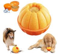 ZenQeek Juguete de Frozen para perros masticadores interactivos, juguetes rellenables para congelar | Juguetes masticables con molde congelado para perros medianos y grandes | Fácil de limpiar