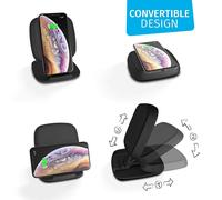 ZENS 10W Rápido Carga Inalámbrica Almohadilla Soporte Para IPHONE 15 Pro Max /