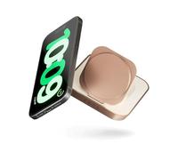 Zens Magnetic Nightstand Wireless Charger, Cargador inalámbrico MagSafe y Qi 15 W para iPhone/AirPods, Incluye Adaptador de Corriente de 20 W (EU/UK/US) y Cable Integrado de 1,5 m, Cobre