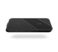 Zens Modular Dual Wireless Charger Main Station, Cargador inalámbrico de 15 W para iPhone/AirPods/Dispositivos compatibles con Qi, Incluye Adaptador de Corriente de 65 W (EU/UK/US), Negro