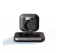 Zens Nightstand Magnetic Wireless Charger Pro 2 (2026), Cargador inalámbrico MagSafe y Qi 15 W para iPhone/Apple Watch/AirPods, Incluye Adaptador de Corriente de 30 W (EU/UK/US), Negro