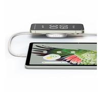Zens Wireless Charging Cable Pro 2, Cable de Carga USB-C a USB-C de 1.5 m, MagSafe y Qi2 15W, Compatible con iPhone Air/17/16/15/14/13/12, y AirPods, Blanco