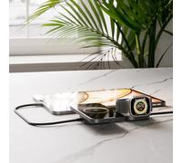 Zens Wireless Charging Cable Pro 3, Cable de Carga USB-C a USB-C de 1.5 m, MagSafe y Qi2 15W, Compatible con iPhone Air/17/16/15/14/13/12, AirPods y Apple Watch, Negro