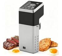 ZenSeFarin Cocina Profesional al vacío 1600 W, Calentamiento rápido y ultrasilenciosa, máquina de cocción de precisión para la Cocina doméstica, fácil de Guardar, Ideal para Comidas