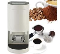ZenSeFarin Compactador De Café 58mm,Máquina De Prensa para Polvo De Frijoles Eléctrica Automática para Expresso,Presión 5-30kg, 1 a 3 Tiempos De Compactado Ajustables,para Café Expreso White