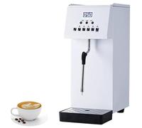 ZenSeFarin Espumador De Leche Comercial De 6 L/1,58 Galones, Máquina De Vapor para Hervir Agua, con Pantalla LCD, Ideal para Cafeterías, Hoteles Y Bares