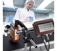 ZenSeFarin Impresoras Inyección Tinta Industriales,Impresora Pequeña Codificadora Inyección Tinta,Máquina Codificación Automática Línea Montaje En Línea Máquina Codificación 12.7mm