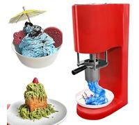 ZenSeFarin Máquina Eléctrica para Prensa De Helados Prensa Comercial para Espaguetis con 4 Moldes De Acero Inoxidable,Inicio con Un Toque,Compacta para Fiesta,Café,Panadería,Camión De Comida Red
