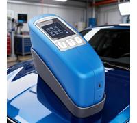 ZenSeFarin Medidor Digital Brillo,Herramienta Medición Brillo Multiusos Modos Rápidos Y Estadísticos,Diseño Portátil Almacenamiento Datos Y Software para Uso En Laboratorio Y Campo CS380