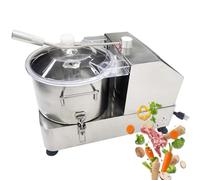 ZenSeFarin Picadora De Alimentos Eléctrica Multifuncional para Verduras Y Carne, Procesador De Alimentos Automático con Velocidad Ajustable, Rallador De Verduras Comercial De Acero Inoxidable 12L