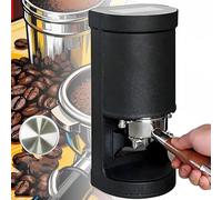 ZenSeFarin Prensa Eléctrica Comercial para Café 58 Mm,Máquina Automática para Moler Café En Polvo con Ajuste Presión 5 a 30Kg Y Detección Totalmente Automática,Elevador Soporte Ajustable Black