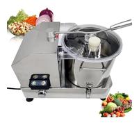 ZenSeFarin Procesador De Alimentos Comercial Multifuncional, Picador Eléctrico De Carne Y Verduras, Cortador De Acero Inoxidable con Control De Velocidad Variable, para Restaurantes Y Hogar 12L