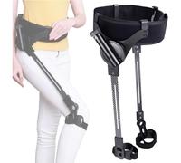 ZenSeFarin Walking Aid Bionic Body Power Walking Aids, Stroke Rehabilitation for Leg Single Walker Assisted Walking Hemiplegia Training Ejercicio Impulso Leg Lift Climbing Aid Equipme Right-M