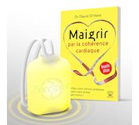 ZENSPIRE Pocket - Reduce el estrés y ayuda a dormir rápidamente (Zenspire + libro flaco coherencia cardíaca, pack 1)