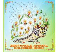 Zentangle Animal: Coloring Book for Adults