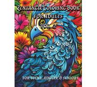 Zentangle Coloring Book for Adults Vol. 2: 100 Structured, Repetitive Patterns to Relief Stress