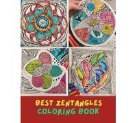 Zentangle Pattern Coloring Book For Adults: Relaxing Abstract Designs, Mindful Mandala & Geometric Patterns to Relieve Stress and Anxiety | Creative Art Therapy & Mindfulness Coloring Pages