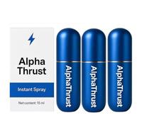Zentheca Alpha Empuje, rociador de retraso para los últimos últimos hombres, 15 ml/botella, Zentheca Alphathrust Instant Spray, Mejora el encanto masculino con resultados de acción rápida (3PC)