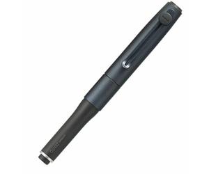 ZENTO Signature Model - Bolígrafo negro metálico de 0,5 mm, tinta negra, UBZH05M.24 con lápiz capacitivo original