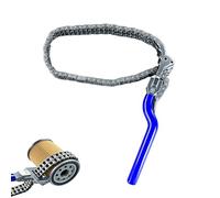ZenTong Infi Llave para Filtro de Aceite, Llave de Filtro de Aceite Tipo Cadena ø 60-160 mm 13.8in Universal Adjustable Oil Filter Pliers con Mango Articulado 180°