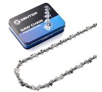 ZENTOP Cadena de motosierra de carburo de 18 pulgadas, paso LP de 3/8 pulgadas, calibre 50 pulgadas, 62 eslabones de transmisión, se adapta a Poulan 4018, 4218, Echo CS-3400, CS-3450 y más, 1 cadena