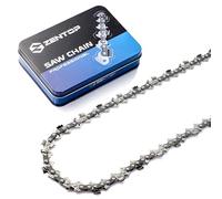 ZENTOP Cadena de motosierra de carburo de 20 pulgadas, paso de 0.325 pulgadas, calibre de 50 pulgadas, 80 eslabones de transmisión, se adapta a Husqvarna 450, 450 Rancher, 545, 550XP, JONSERED y más