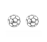 Zenvie Pendientes de tuerca de plata de ley con caja de regalo, 5 mm x 5 mm, 7mm, Plata de ley, Sin piedra preciosa