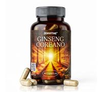 ZENVITAE Ginseng Coreano Concentración y Memoria 90 Capsulas para 3 Meses