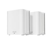 ASUS ZenWiFi BD4 (2-pack EU+UK) Doble banda (2,4 GHz / 5 GHz) Wi-Fi 7 (802.11be) Blanco Interno