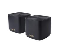 ASUS ZenWiFi XD4 Plus WiFi 6 Mesh System 2-Pack Negro AX1800 de doble banda, 2x Gigabit LAN, AiMesh