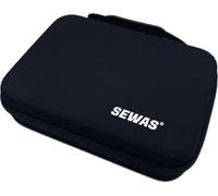 ZENXEAY SEWAS Vape Customs - Funda rígida para vaporizador Mighty & Mighty+ y varios accesorios, estuche de viaje y funda protectora para vaporizador, Negro , 26cm x 22cm x 6,5cm, Bolsa de