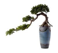 ZENY896V Bonsái Falso Árbol bonsái Artificial de 39 Pulgadas, Plantas imitación for Interiores, decoración Falsas Grandes con macetas cerámica for del hogar y la Oficina Decoración