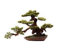 ZENY896V Bonsái Falso Árbol de bonsái Artificial Interior, árbol Plantas Falsas, decoración, en macetas imitación con macetero cerámica Vintage Decoración