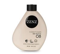 ZENZ | Acondicionador | Madera profunda n.º 08 | 250 ml | Aroma a sándalo, pachulí y mirra | Sin silicona | Especialmente adecuado para cabello rizado y seco | Todo tipo de cabello
