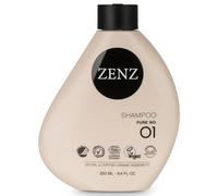 ZENZ | Champú | Pure No. 01 | 250 ml | Sin Fragancia | Aloe Vera, Agua de Coco Orgánico & Aceite de Aguacate | Mejora la fuerza del cabello y añade humedad | Sin Silicona | Todo Tipo de Cabello