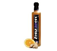 Zenzàpero Jarabe de jengibre hecho a mano de Italia sin alcohol jengibre naranja Aperitivo (1 litro)