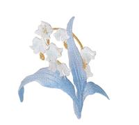 ZENZDS 15 * 12 CM Flor de Lirio Parches para Coser Hierro de Gran tamaño en Parches de Apliques Bordados Insignias para Coser Chino Parches para Coser para Ropa