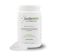 ZeoBent MED Detox en polvo 200 g, zeolita bentonita, dispositivo médico, calidad farmacéutica, ganador de comparación, limpieza intestinal, desintoxicación de metales pesados, tratamiento de