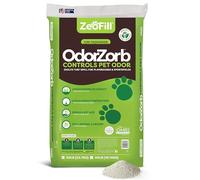 Zeofill Relleno de olores de alta calidad para exteriores, bolsa de 40 libras, eliminador de olores de orina de mascotas para césped artificial, césped, parques infantiles y campos deportivos, 97% de