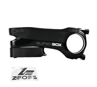 ZEOSS Deda Elementi Superbox DCR V2 31,7 x 80 mm Integrated Hidden Cable Routing Stem with Sticker, DA3193-ZEO