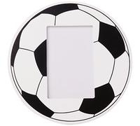 Zep Fútbol Vertical, Madera, Negro/Blanco, 24,5 x 24,5 x 2 cm